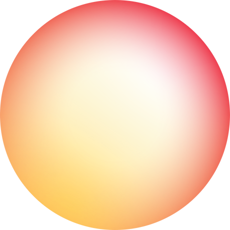 Inner glow circle shape